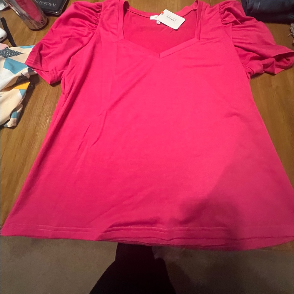 Vibrant Pink Women's Top